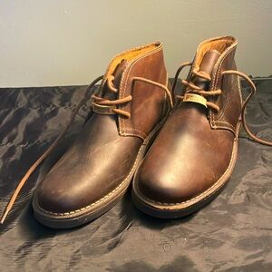 New Dockers Boot Mens 11 Brown Leather Chukka Lace Up
